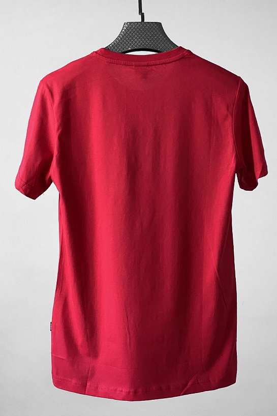 Мужская красная футболка Hugo Boss