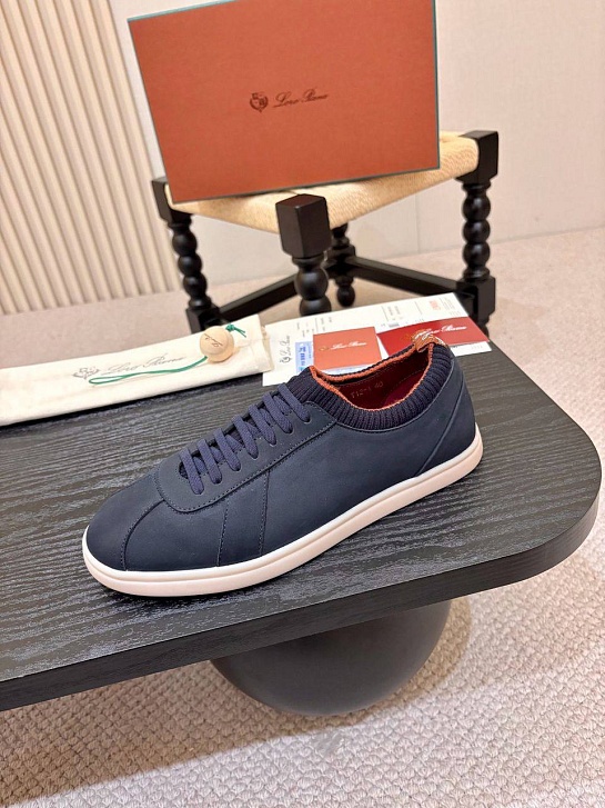 Мужские кроссовки Loro Piana Soho 2.0 Walk - Navy