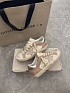 Женские кожаные кроссовки Golden Goose Super Star premium