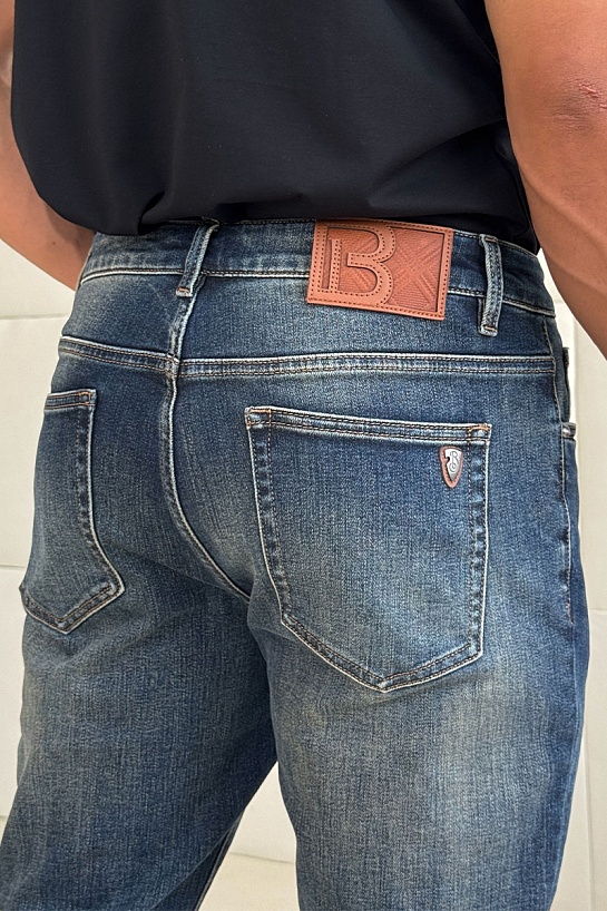 Мужские синие джинсы Burberry premium