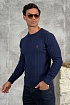 Мужской джемпер Polo Ralph Lauren cable-knit - Navy