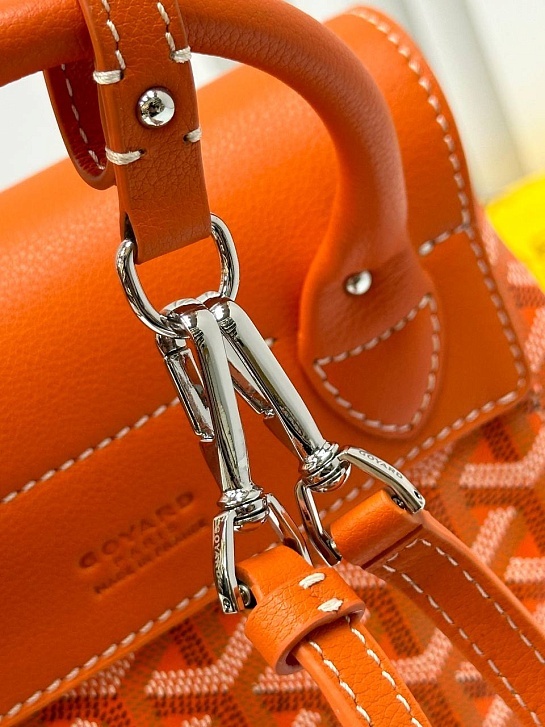 Женский рюкзак Goyard Alpin Mini Premium 23x19x9.5 см - Orange
