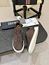 Мужские кроссовки Zegna Triple Stitch Alligator - Brown