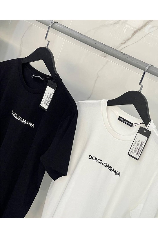 Мужская футболка чёрного цвета Dolce & Gabbana