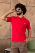 Красное поло Paul & Shark logo-embroidered