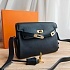 Женская сумка Hermes Kelley 25x18 см - Black