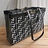 Женская сумка Fendi X-Tote shopper FF embroidery 41x28 см (2 расцветки)