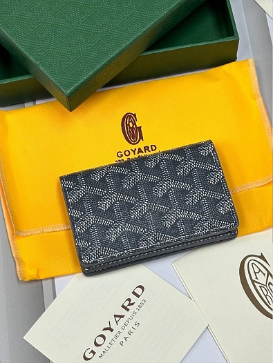 Кошелёк Goyard Malesherbes Premium 10.2x7x1.5 см - Grey   