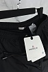 Мужские чёрные шорты Moncler logo-patch