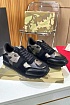 Комбинированные кроссовки Valentino Rockrunner - Black / Grey