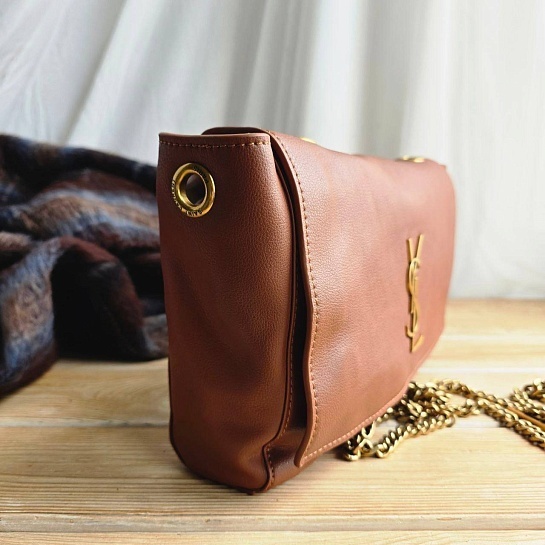 Кожаная сумка Yves Saint Laurent Kate 33x19 см