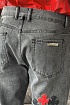 Мужские джинсы Chrome Hearts multi-patch - Black Washed