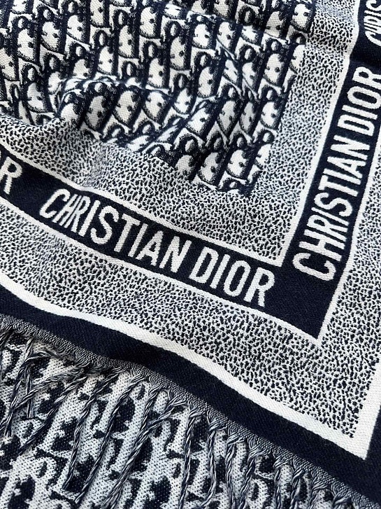 Шарф Dior Oblique Monogram premium 140x140 см