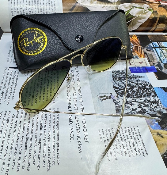 Солнцезащитные очки Ray-Ban Aviator Large Metal