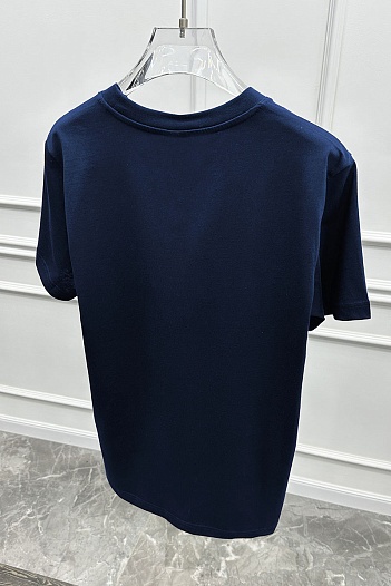 Футболка тёмно-синего цвета Paul & Shark logo-patch   