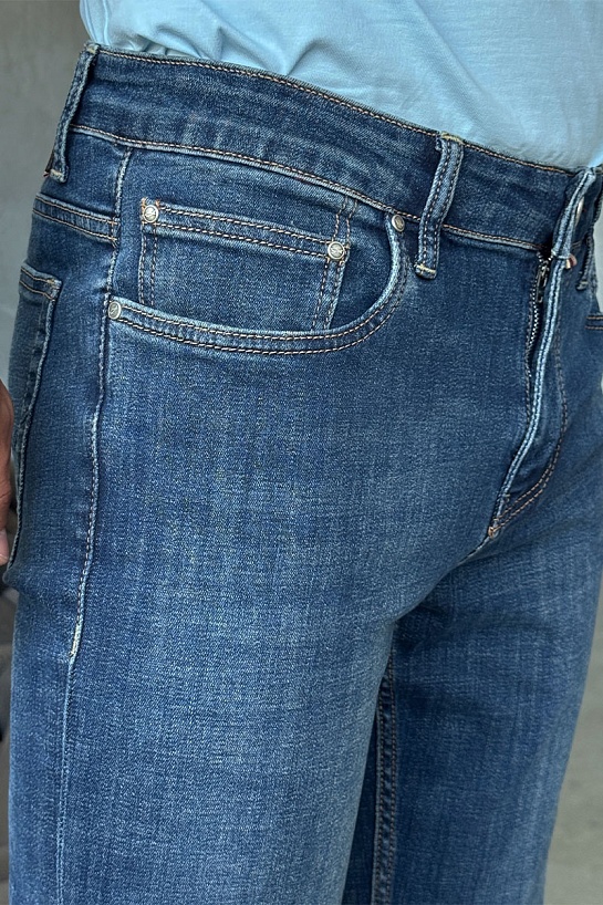 Мужские синие джинсы Paul & Shark regular fit