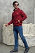 Мужское худи Tommy Hilfiger бордового цвета