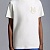 Мужская белая футболка Moncler monogram