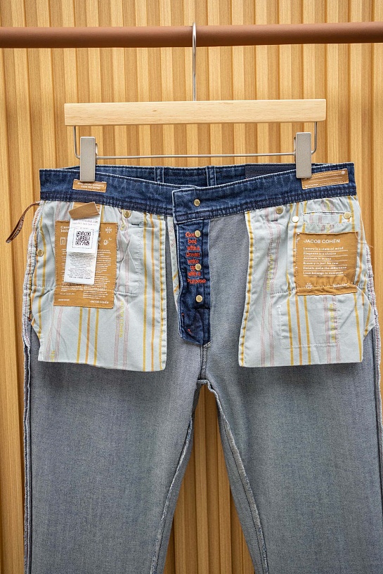 Мужские синие джинсы Jacob Cohen Premium