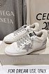 Женские кожаные кроссовки с мехом Golden Goose Ball Star premium