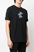 Чёрная оверсайз футболка Off-White Tribal Type