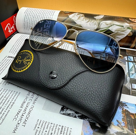 Солнцезащитные очки Ray-Ban Aviator Large Metal   