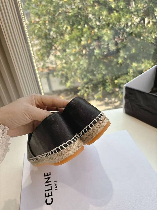Женские эспадрильи Celine Premium - Black