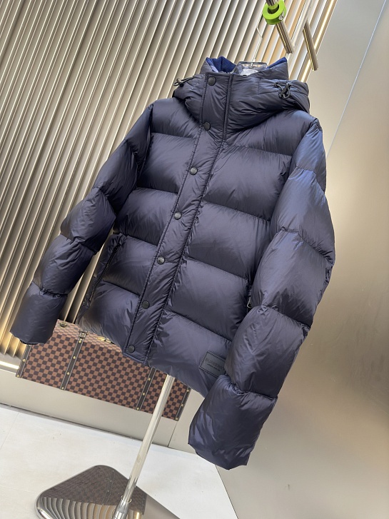 Мужской пуховик Burberry Halsby - Navy