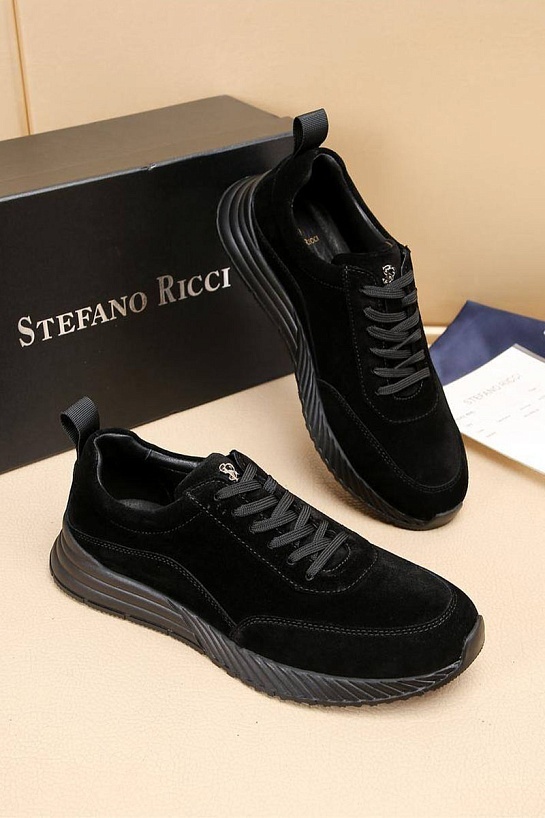 Мужские замшевые кроссовки Stefano Ricci