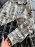 Женская рубашка в клетку Chrome Hearts