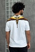 Белая футболка Marcelo Burlon County of Milan Solfolk Wings