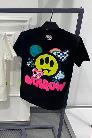 Мужская чёрная футболка Barrow   