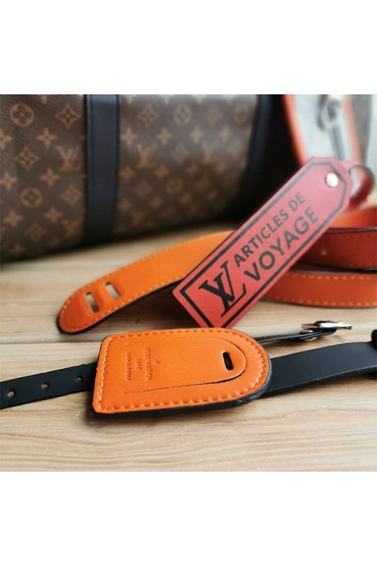 Кожаная дорожная сумка Louis Vuitton Keepall 50x28 см