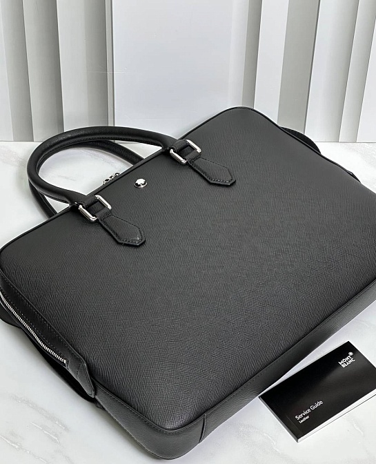 Кожаный портфель Montblanc Sartorial Premium 40x30x5 см