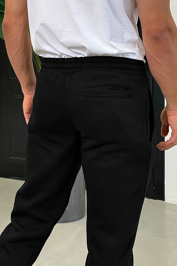 Утеплённые штаны на флисе Armani Exchange   