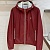 Мужская ветровка Brunello Cucinelli бордового цвета