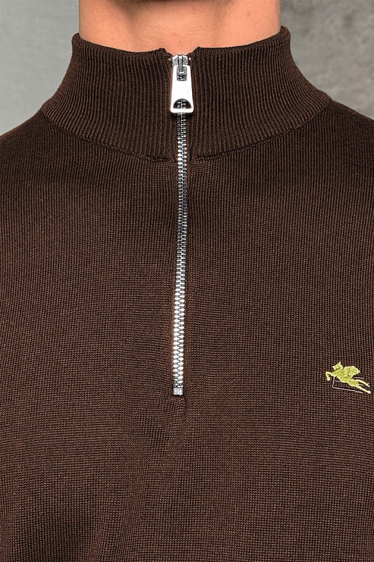 Мужская кофта Etro zip-up - Brown