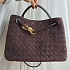 Замшевая сумка Bottega Veneta 30x23 см