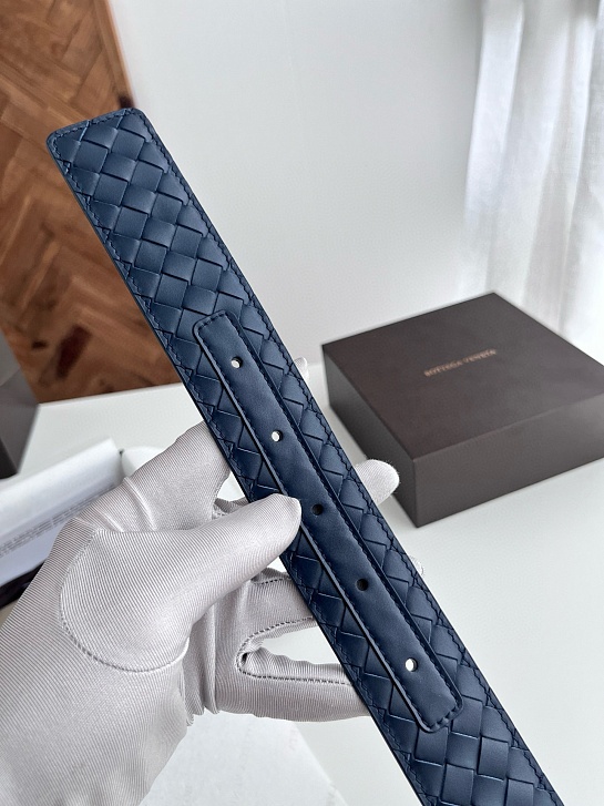 Кожаный ремень Bottega Veneta Premium (ширина 4 см)