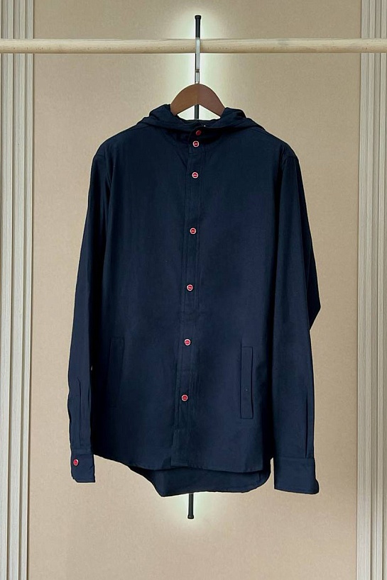 Мужская рубашка Kiton Premium - Royal Blue