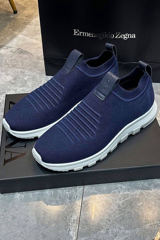 Мужские текстильные кроссовки Ermenegildo Zegna