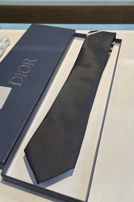 Галстук Dior Oblique premium - Black