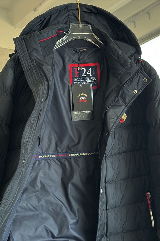 Мужская куртка Paul & Shark тёмно-синего цвета