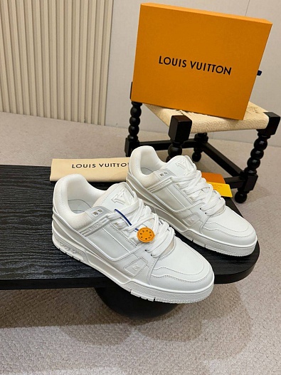 Мужские кроссовки Louis Vuitton Trainer - White   