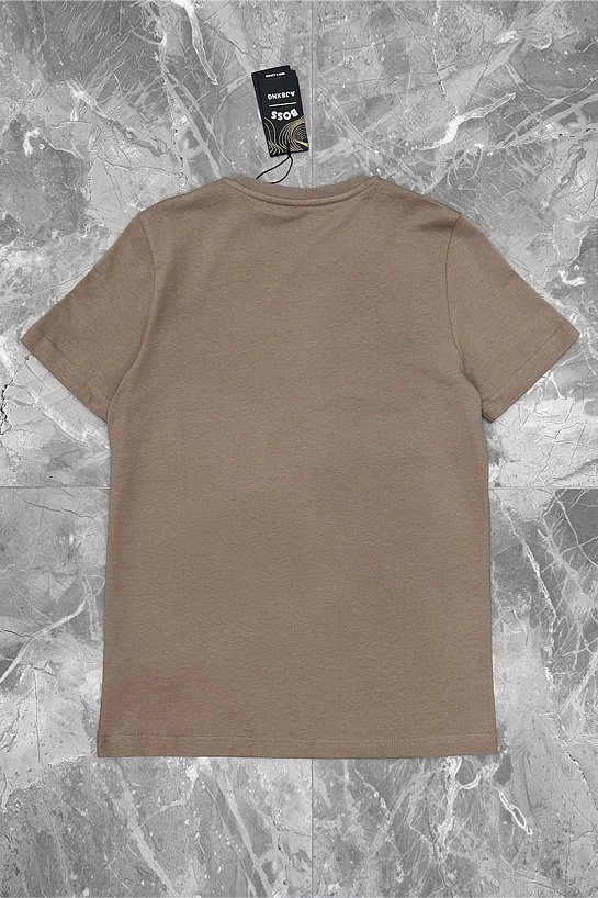 Бежевая футболка Hugo Boss x AJBXNG