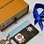 Кожаный кардхолдер Louis Vuitton Charms Vivienne Premium 7.3x0.3x10.2 см