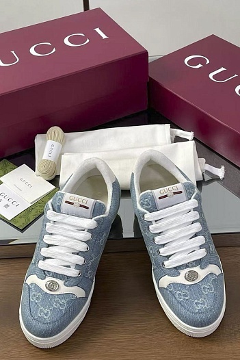 Женские кроссовки Gucci GG Interlocking   