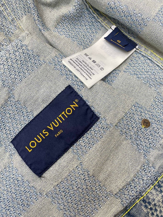 Джинсовая куртка Marque Louis Vuitton Deposée Premium