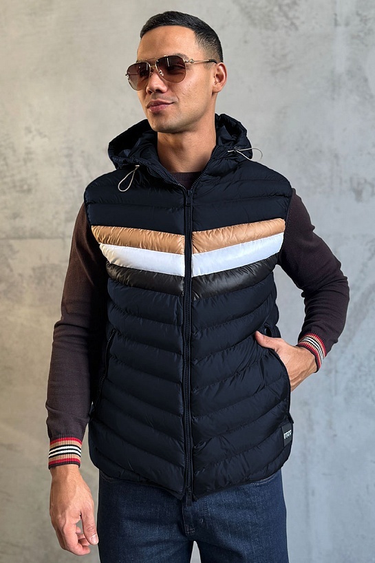 Жилет тёмно-синего цвета Hugo Boss Coviltra