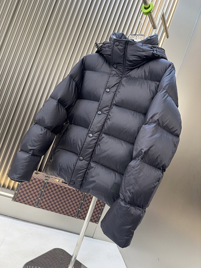 Мужской пуховик Burberry Halsby - Black   